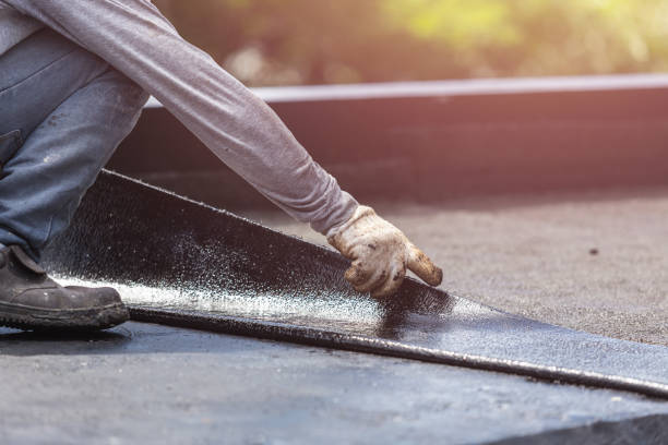 Professional Emergency Waterproofing technician working in Upper Grand Lagoon, FL